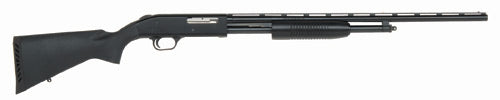 Mossberg 50112 500 Bantam Youth 410 Gauge Pump 3" 5+1 24" Blued Vent Rib Barrel, Blued Steel Receiver, Fixed Black Synthetic Stock, Right Hand, Fixed Full Choke