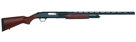 Mossberg 50136 500 All Purpose Full Size 20 Gauge Pump 3" 5+1 26" Blued Vent Rib Barrel, Blued Integral Scope Mount Steel Receiver, Fixed Hardwood Stock, Right Hand, Accu-Set Chokes
