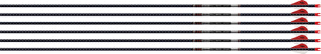 Easton FMJ 5MM 400 Spine w/ Half-Out 6PK 2-Inch Blazer Vanes