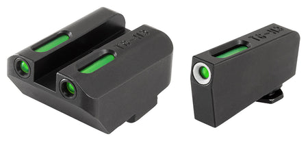 TruGlo TG13GL4A TFX Suppressor-Height Green Tritium Fiber Optic Sight Pair for Glock Pistols