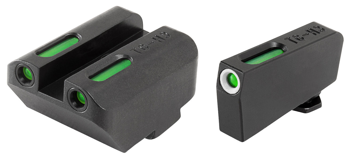 TruGlo TG13GL5A TFX Day/Night Tritium Fiber Optic Front & Rear Pistol Sight Set