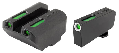 TruGlo TG13GL5A TFX Day/Night Tritium Fiber Optic Front & Rear Pistol Sight Set