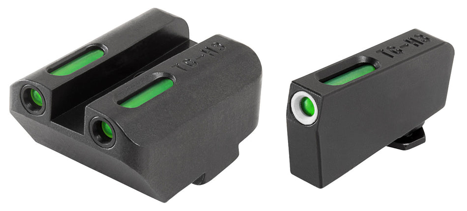 TruGlo TG13GL5A TFX Day/Night Tritium Fiber Optic Front & Rear Pistol Sight Set