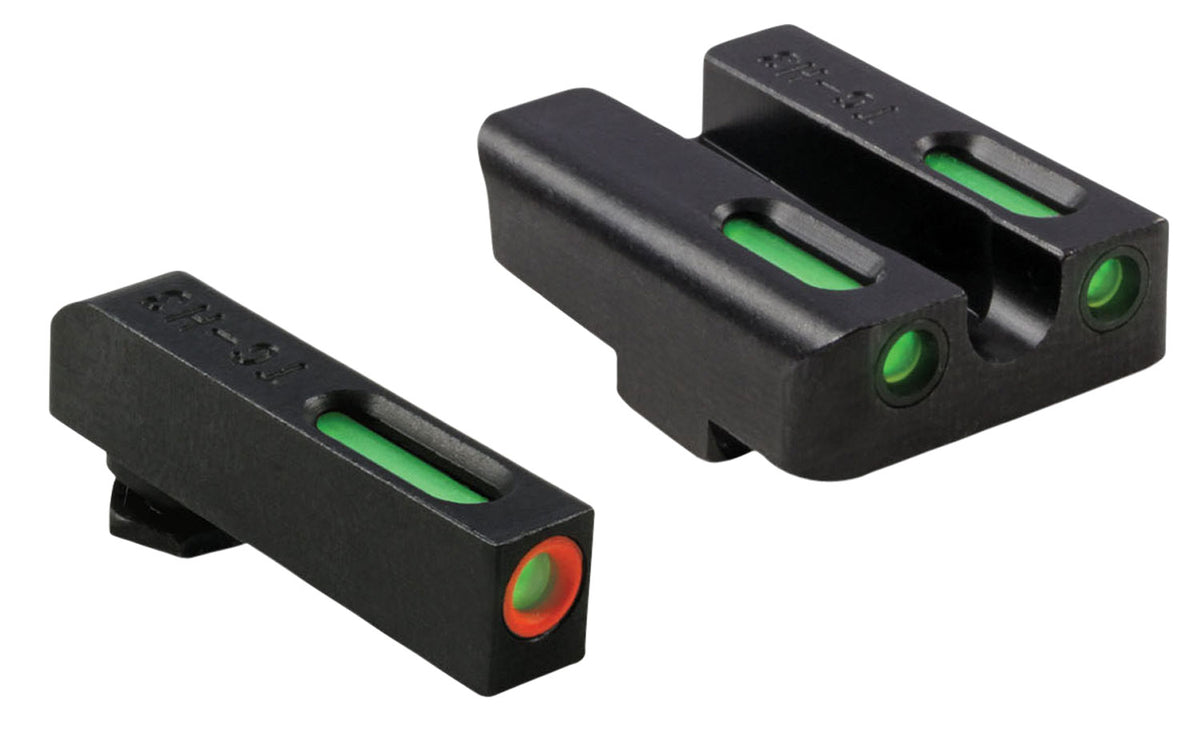 TruGlo TFX Pro TG13GL1PC Glock 17/19/22/23 Tritium & Fiber Optic Replacement Sight Pair
