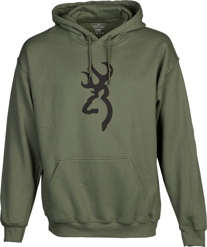 BROWNING HOODIE BACKFENCE BROWNING ARMS GREEN XLARGE