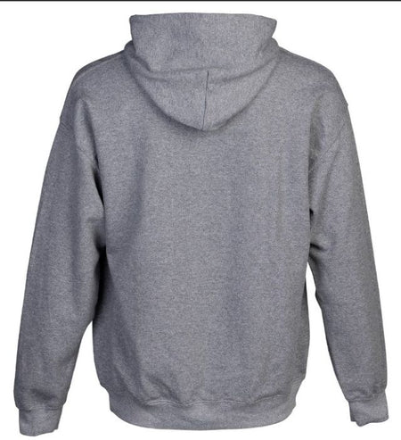 BROWNING HOODIE VINTAGE EMBLEM GREENHEAD HEATHER GRAY LARGE