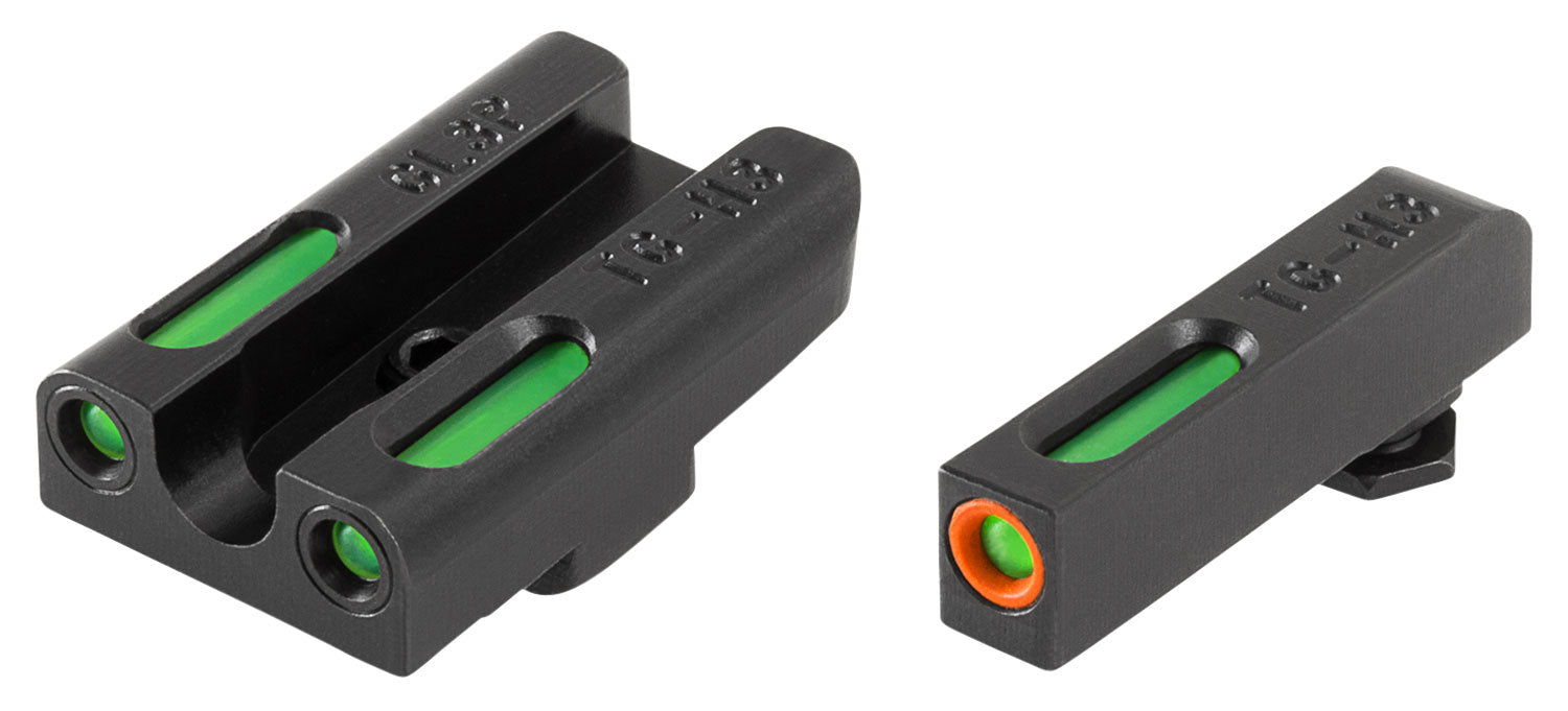 TruGlo TFX Pro TG13GL3PC Glock 42/43/48 Tritium & Fiber Optic Replacement Sight Pair