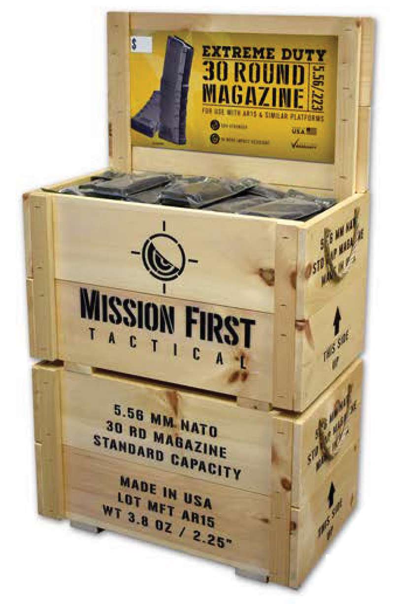 Mission First Tactical 30-Round 5.56 EXDPM556 Magazine Display Bin 400 Pieces