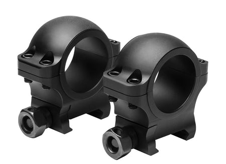 NcSTAR VISM 30mm Hunter Scope Rings Black - 0.9" Mount Height