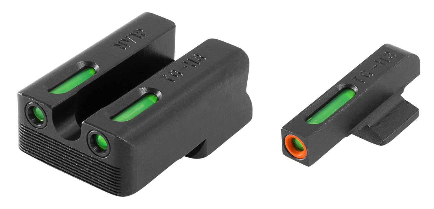 TruGlo TFX Pro TG13NV1PC Tritium & Fiber Optic Replacement Sight Pair for 1911 Government Model