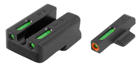 TruGlo TFX Pro TG13NV1PC Tritium & Fiber Optic Replacement Sight Pair for 1911 Government Model