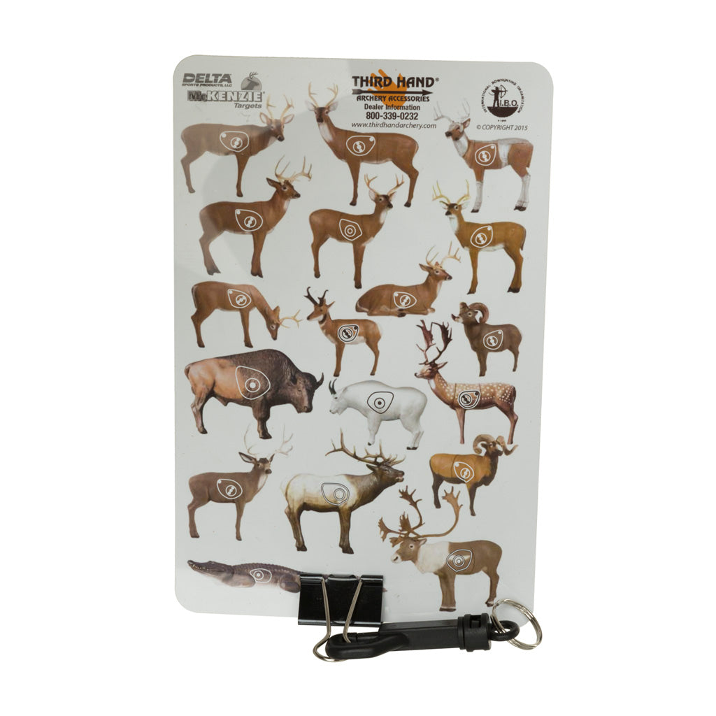 Third Hand Score Card Clipboard Holder for Delta McKenzie Archery Targets