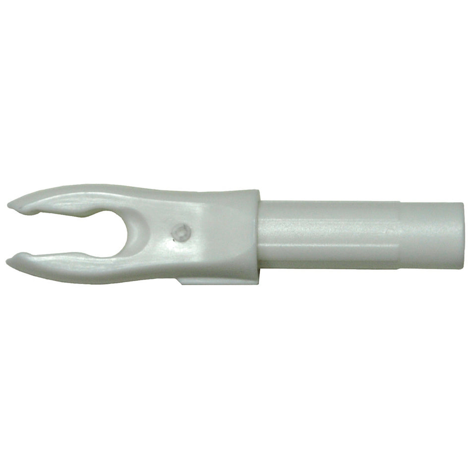 Bohning F Nocks White Blazer Press Fit 12 pk.