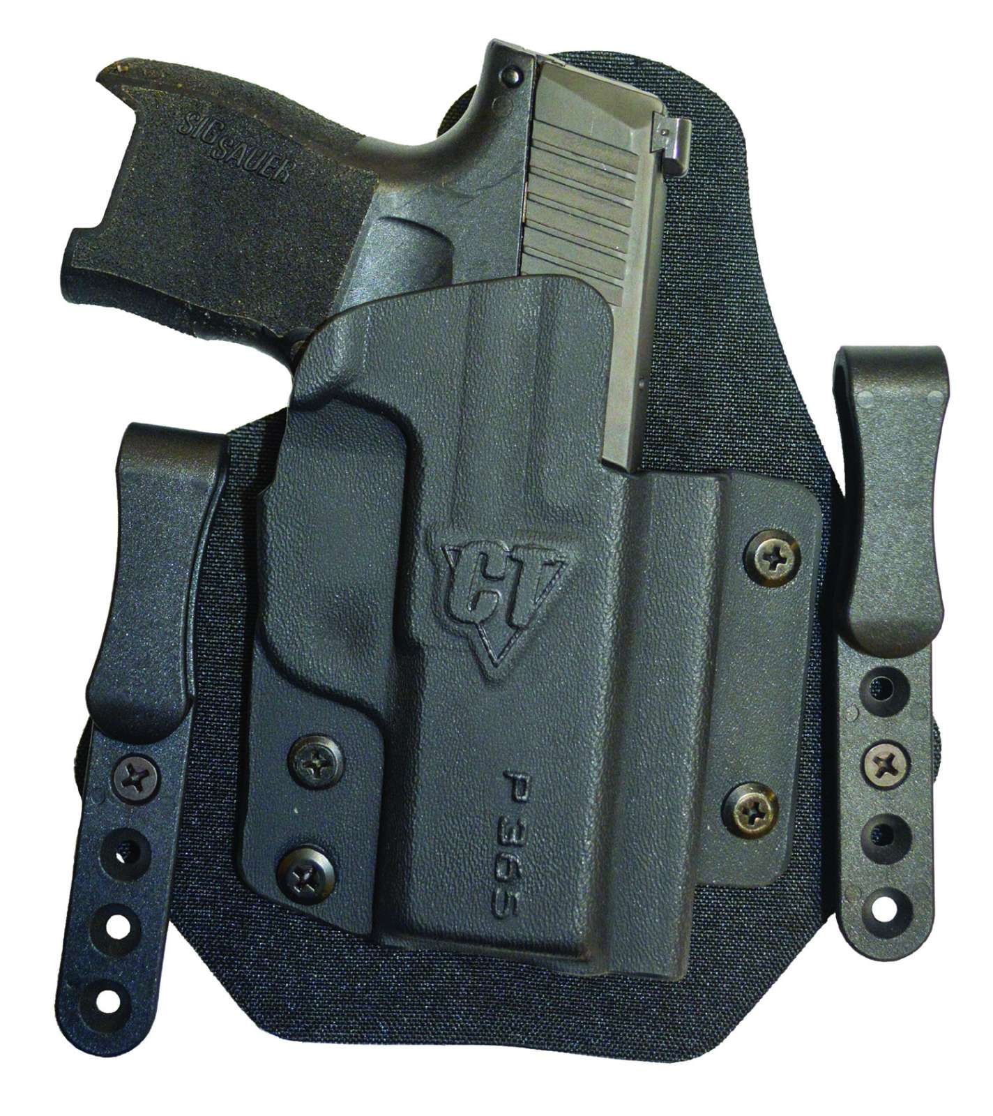 Comp-Tac Black RH Sport-TAC IWB Holster for Glock 26 5th Gen Standard Clips