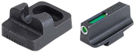 TruGlo TG13RM1PB TFX Pro Remington Shotgun Dovetail Mount Tritium Fiber Optic Sight Set Black