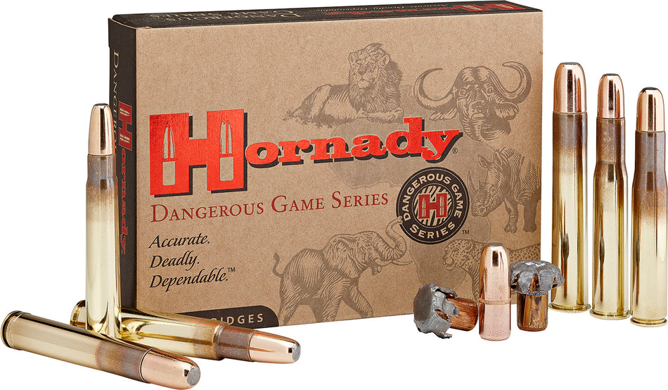 Hornady Dangerous Game DGX Bonded 400 Grain .450-400 Nitro Express 2050 fps