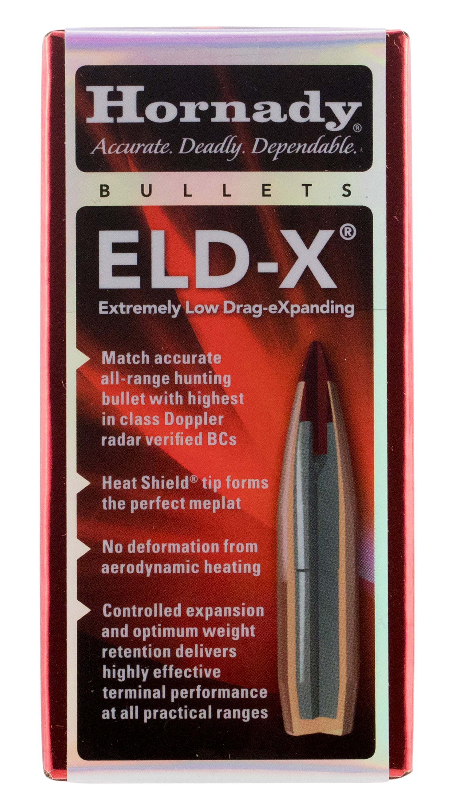 Hornady ELD-X 25 Cal .257 110gr Extremely Low Drag Expanding Hunting Bullets 100/Box