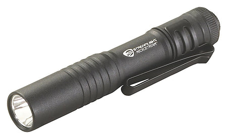 Streamlight MicroStream 66318 Black Anodized Pocket Flashlight 45 Lumens C4 LED AAA