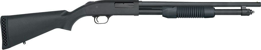 Mossberg 50698 590 Persuader 20 Gauge 6+1 3" 18.50" Cylinder Bore Barrel, Matte Blued Metal Finish, Drilled & Tapped Receiver, Synthetic Stock