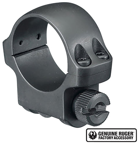 Ruger 90277 1" Low Matte Black Scope Ring Set