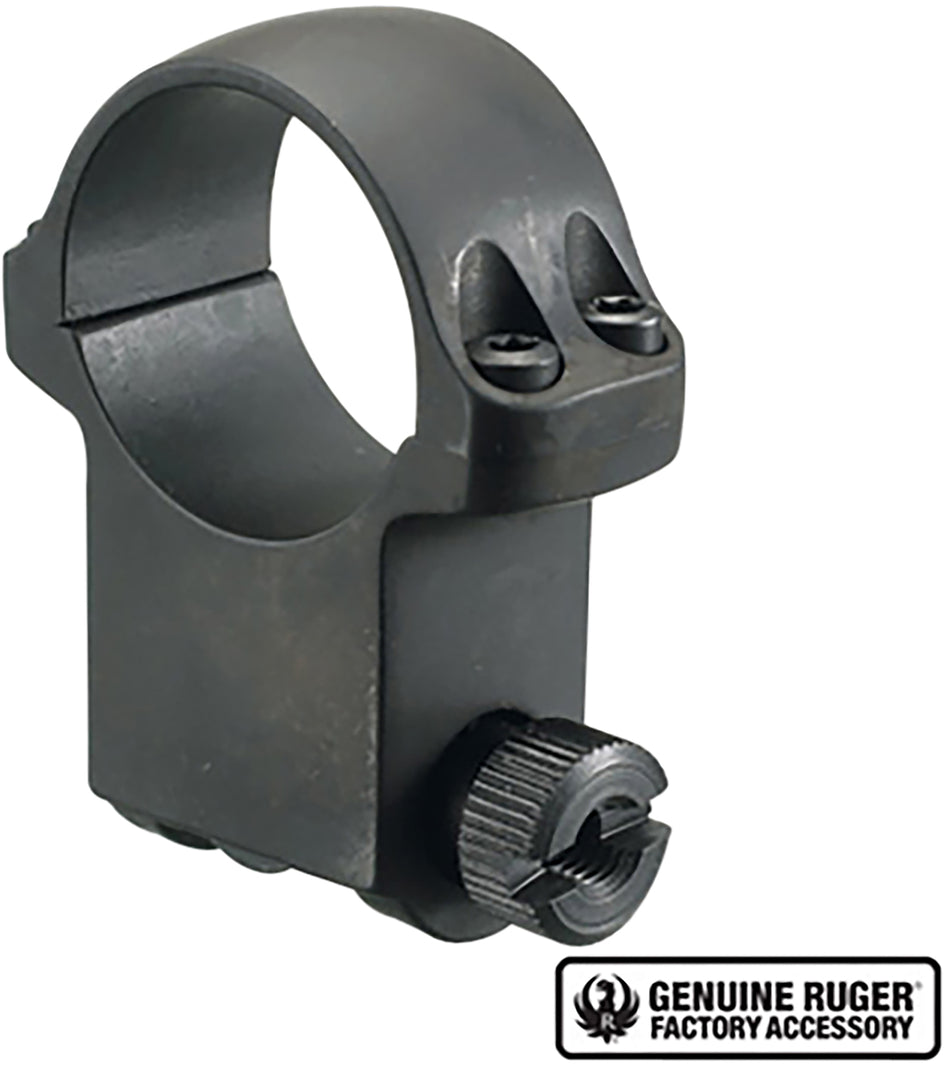 Ruger 90280 1" Extra High Matte Black Scope Ring Set