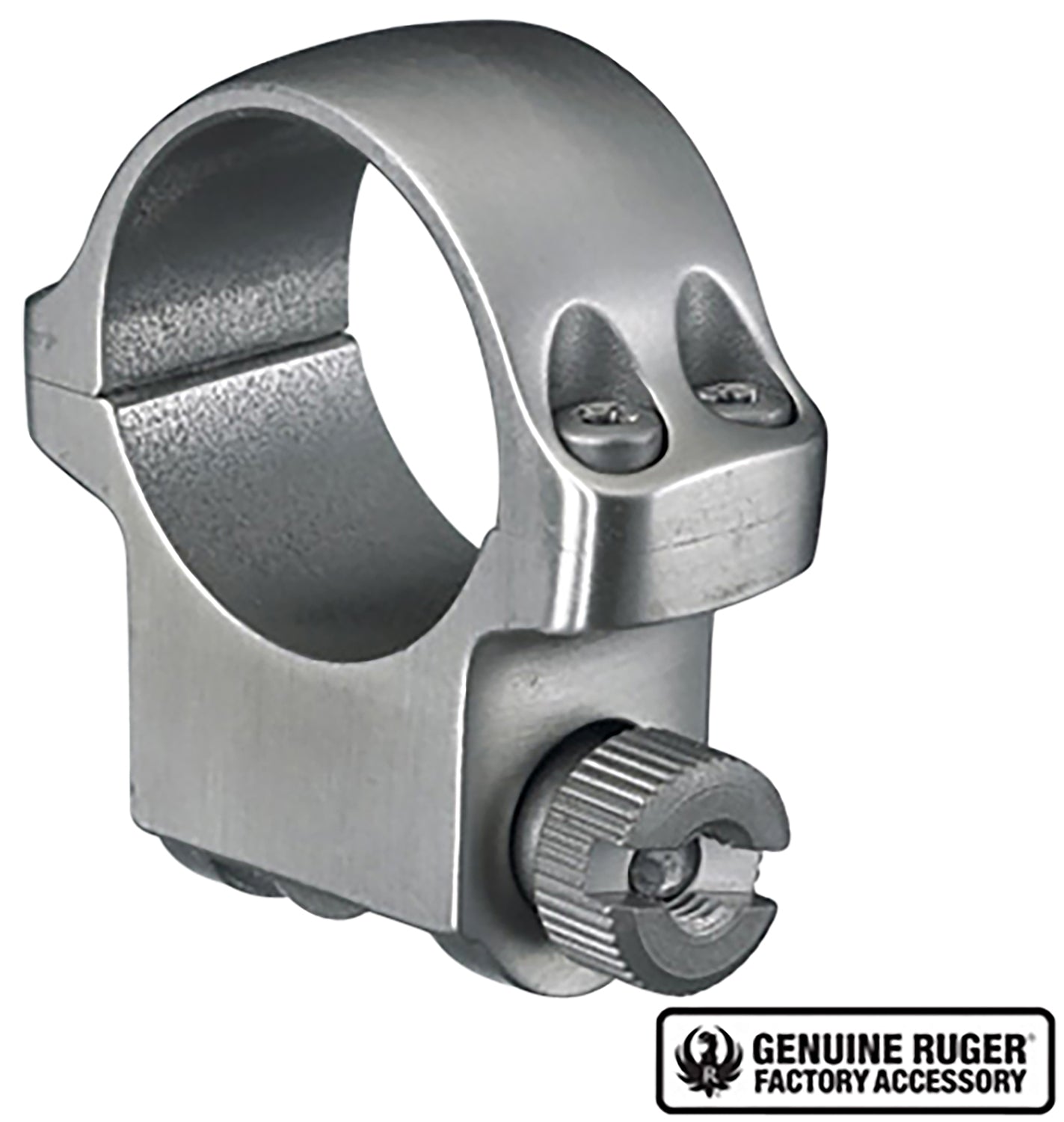Ruger 90282 1" Medium Silver Scope Ring Set