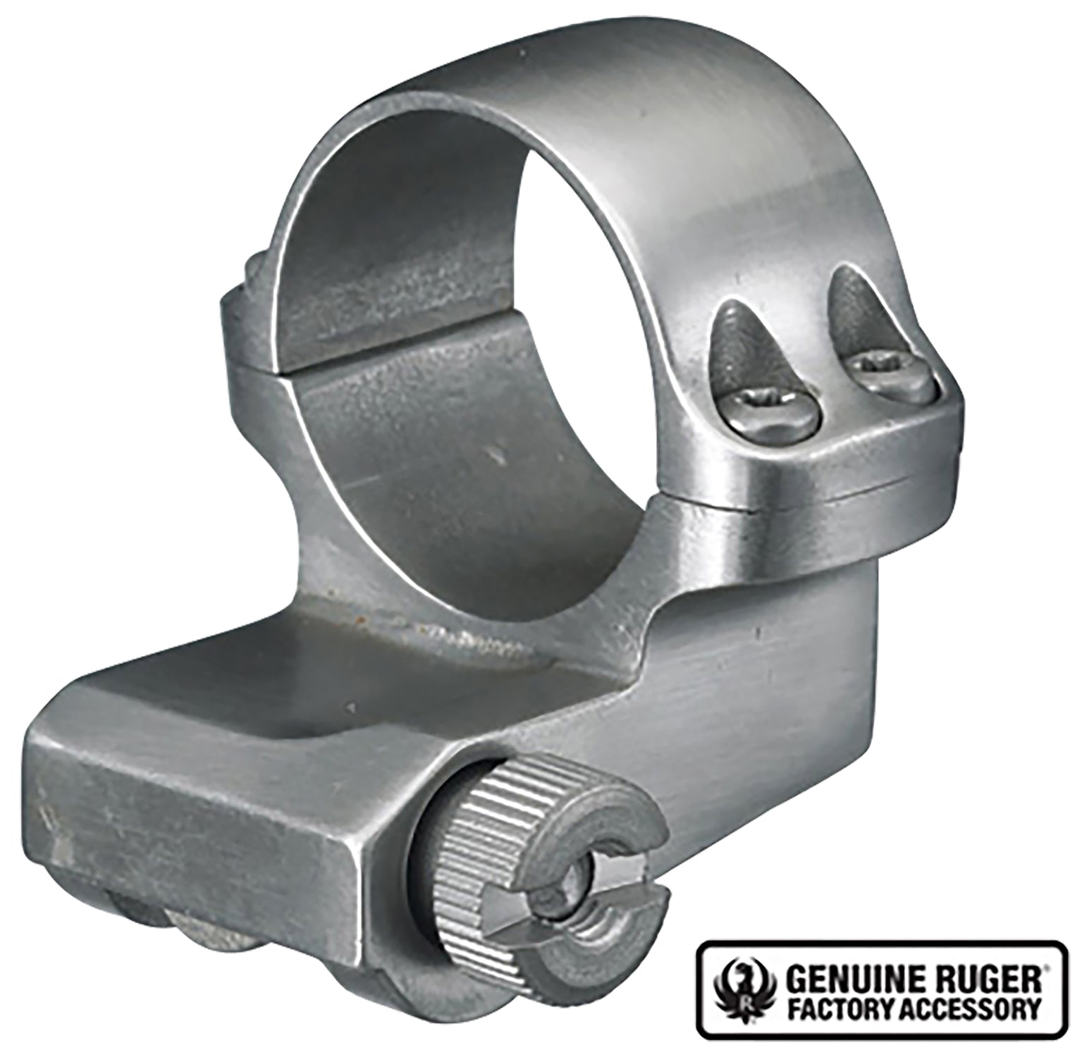 Ruger 90288 1" Medium Silver Offset Scope Ring