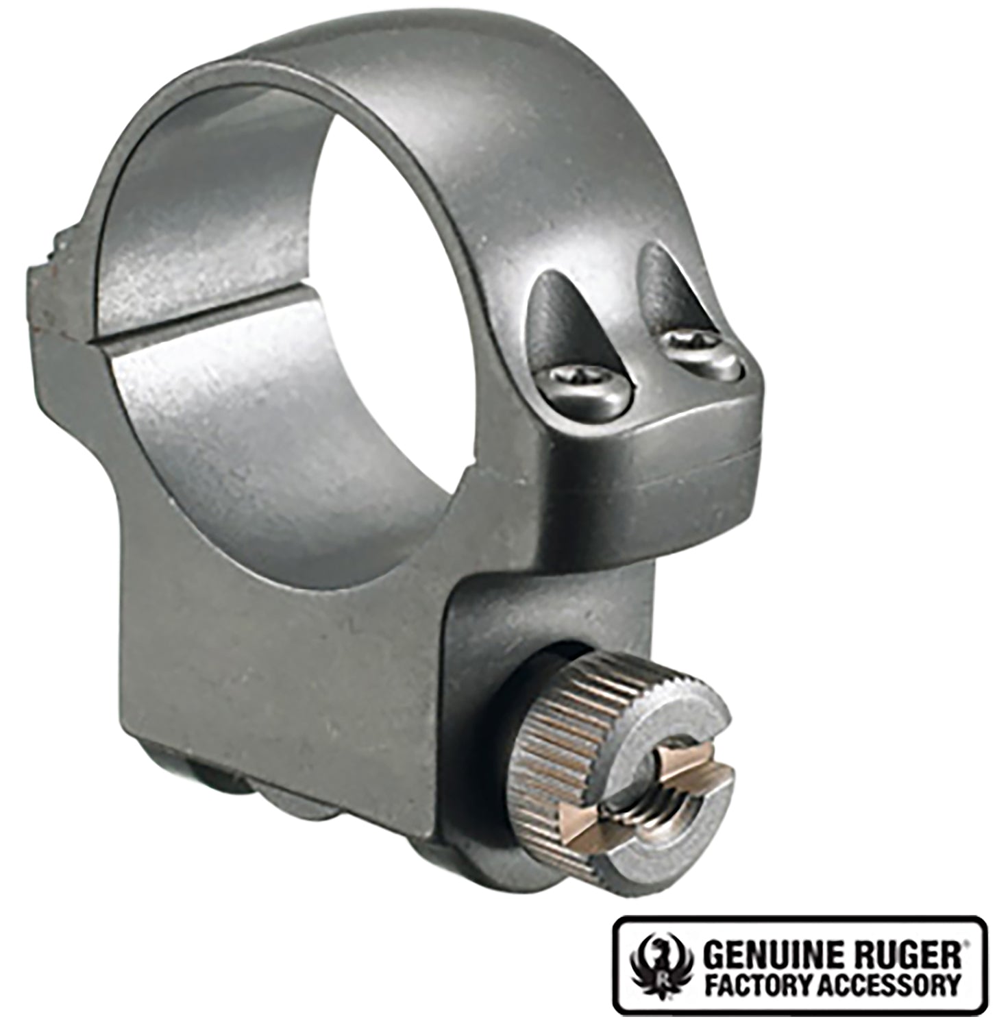 Ruger 4KTG Scope Ring 1" Medium Silver 90294