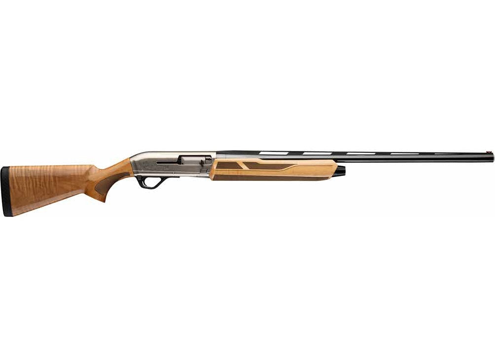 Winchester Repeating Arms 511342392 SX4 Upland Field Full Size 12 Gauge Semi-Auto 3" 4- 2.75" Shells 28" Gloss Blued Vent Rib Barrel, Matte Nickel Aluminum Alloy Receiver, Fixed Gloss AAAA Maple Stock