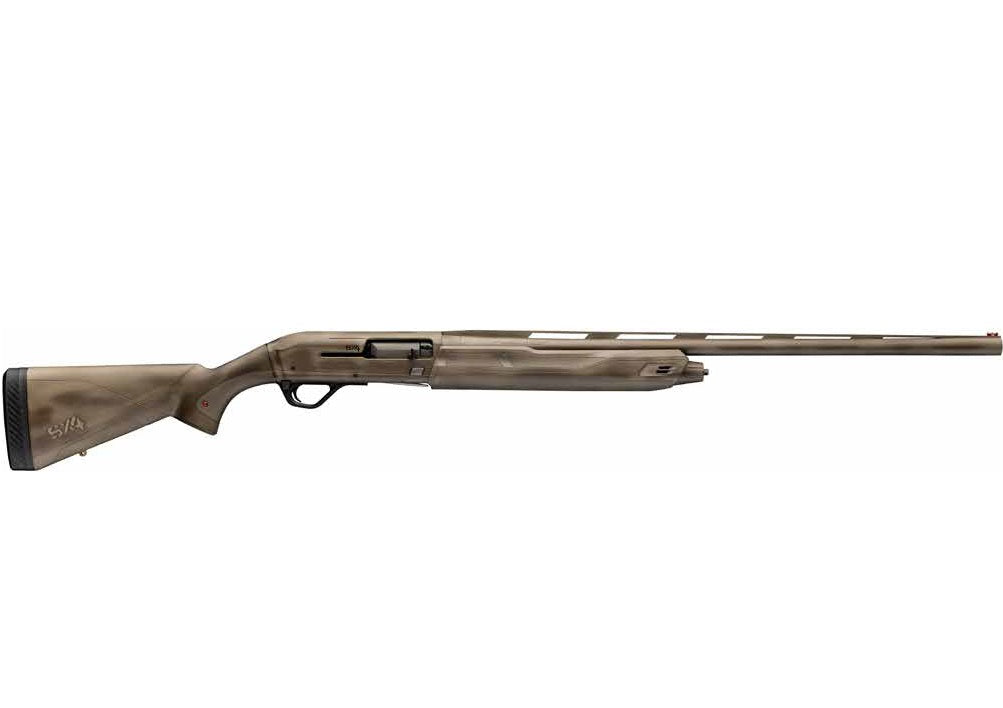 Winchester Repeating Arms 511347291 SX4 Hunter Full Size 12 Gauge Semi-Auto 3" 4- 2.75" Shells 26" Distressed Marsh Cerakote Steel Barrel & Aluminum Alloy Receiver, Fixed Distressed Marsh Synthetic St