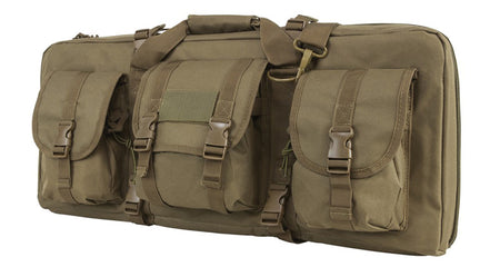 Vism 28" Deluxe 2-Gun SubGun/AR/AK Pistol Carry Case Tan