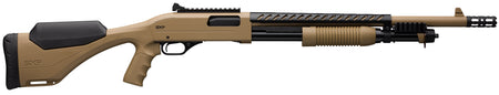 Winchester Repeating Arms 512410395 SXP Extreme Defender 12 Gauge 3" 18" 5+1 Flat Dark Earth Rec/Barrel Flat Dark Earth Fixed Pistol Grip with Adjustable Comb Stock