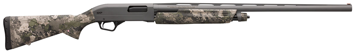 Winchester Repeating Arms 512447292 SXP Hybrid Hunter 12 Gauge 3.5" Chamber 4+1 (2.75") 28", Gray Barrel/Rec, TrueTimber VSX Furniture, TruGlo Fiber Optic Sight, Includes 3 Invector-Plus Chokes