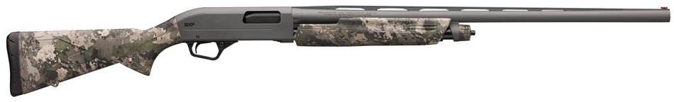 Winchester Repeating Arms 512447392 SXP Hybrid Hunter 12 Gauge 3" Chamber 4+1 (2.75") 28", Gray Barrel/Rec, TrueTimber VSX Furniture, TruGlo Fiber Optic Sight, Includes 3 Invector-Plus Chokes