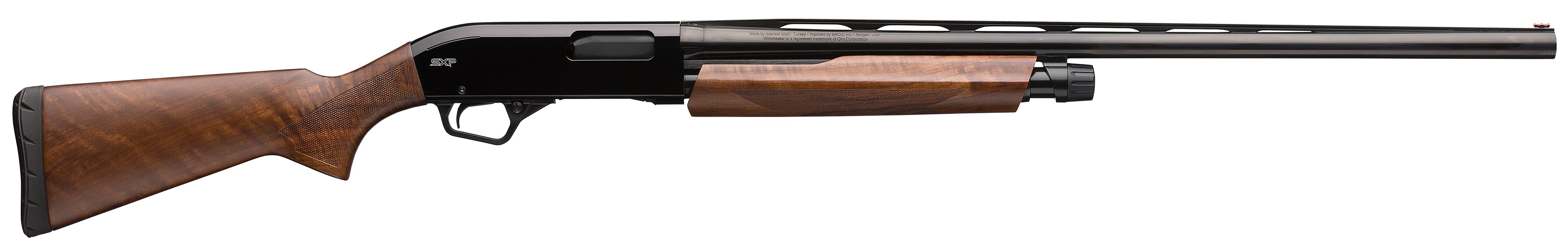 Winchester Repeating Arms 512451392 SXP High Grade Field 12 Gauge 3" Chamber 4+1 (2.75") 28", Gloss Blued Barrel/Rec, High Grade Turkish Walnut Furniture, TruGlo Fiber Optic Sight