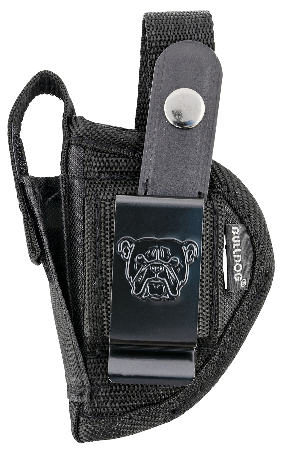Bulldog FSN11 Extreme OWB Nylon Holster Taurus Public Defender Belt Loop/Clip Ambidextrous Black