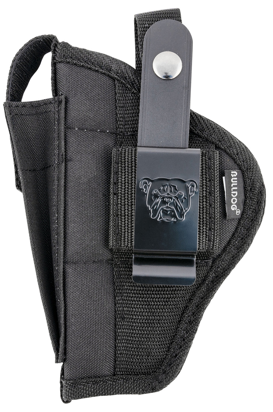 Bulldog FSN7 Extreme OWB Nylon Belt Loop Holster for Glock 19 S&W M&P Standard Autos Ambidextrous Black
