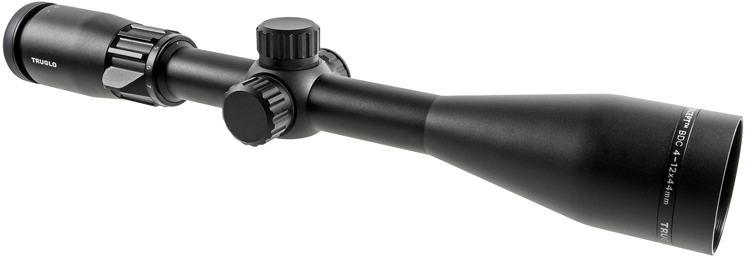 TruGlo TG-8541BIB Intercept 4-12x 44mm Black 1" Tube Illuminated BDC Rifle Scope