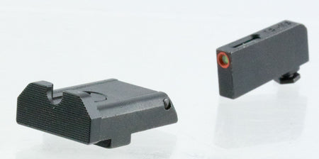 TruGlo TG13GLAPC TFX Pro Orange Fiber Optic Tritium Front Sight and Black Rear for Most Glock Models