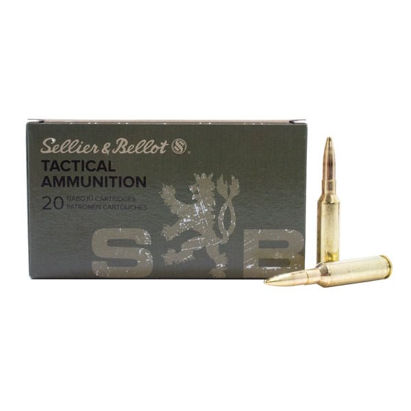 Sellier and Bellot 6.5 Creedmoor, 140 Grain, Full Metal Jacket Boat Tail