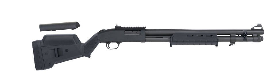 Mossberg 51773 590A1 Tactical 12 Gauge 3" 8+1 20" Parkerized Heavy-Walled Barrel Black Rec Black Fixed Magpul SGA/MOE Stock Right Hand