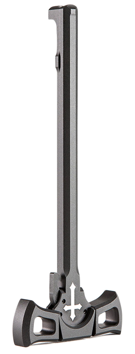 Patriot Ordnance Factory 00850 AR-10 Black Anodized Ambidextrous Tomahawk Charging Handle