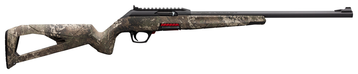 Winchester Repeating Arms 521110102 Wildcat Full Size 22 LR 10+1 18" Matte Blued Sporter Barrel, Picatinny Rail Matte Black Polymer Receiver, TrueTimber Strata Skeletonized Synthetic Stock, Ambidextr