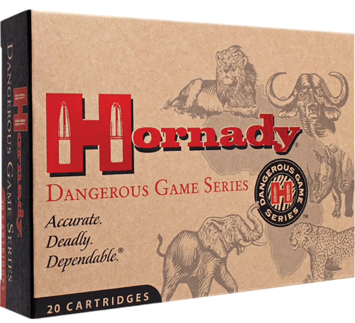 Hornady Dangerous Game Dangerous Game Solid 400 Grain .404 Jeffery 2300 fps