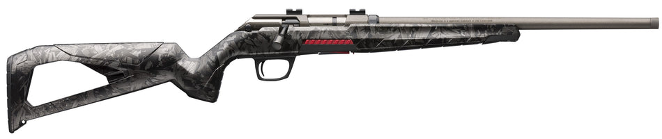 Winchester Repeating Arms 525209186 Xpert SR Full Size 17 WSM 8+1 16.50" Gray Perma-Cote Threaded Sporter Barrel, Drilled & Tapped Gray Perma-Cote Steel Receiver, Adj Cheek Piece & LOP Carbon Gray Hyd