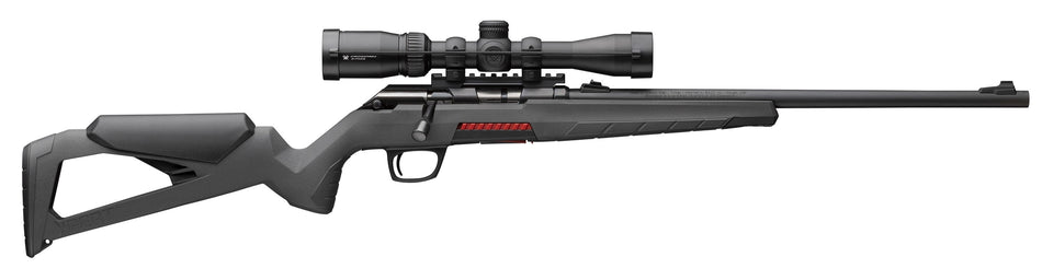 Winchester Repeating Arms 525233186 Xpert w/Optic Full Size 17 WSM 8+1 18" Matte Black Sporter Barrel, Drilled & Tapped Steel Receiver, Gray Synthetic Molded Stock, Vortex Crossfire II 2-7x32mm Scope