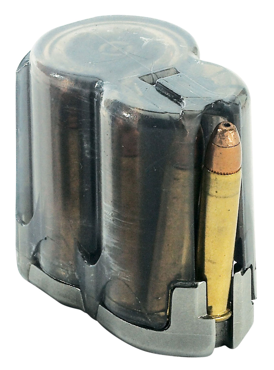 Browning T-Bolt 10-Round Double Helix Rotary Rimfire Magazine 17 HMR/22 WMR Gray Polymer