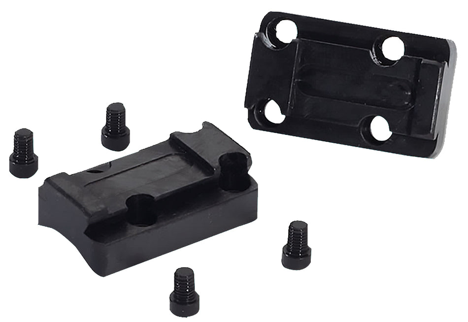 Browning X-Bolt X-Lock Browning-Style Two-Piece Scope Base in Black Gloss