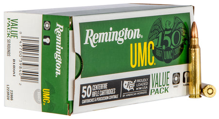 Remington UMC Value Pack Full Metal Jacket 55 Grain .223 Remington 3240 fps