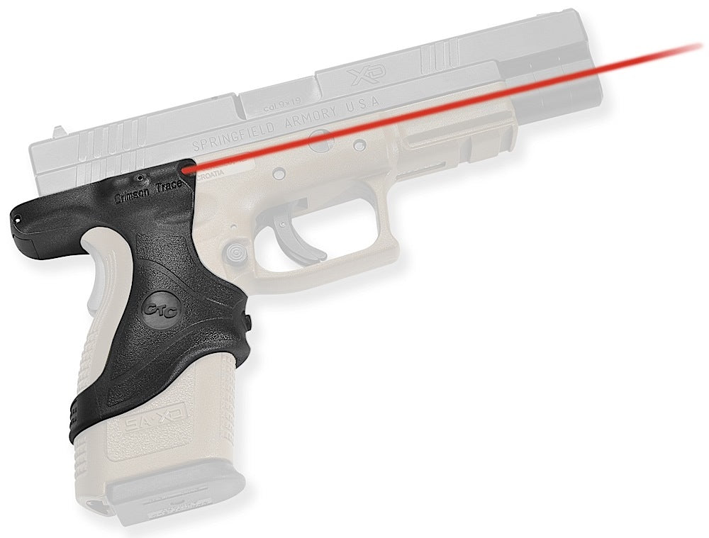 Crimson Trace Red Laser Lasergrips for Springfield XD 9mm/.357 Sig/.40 S&W/.45 GAP, Black Polymer